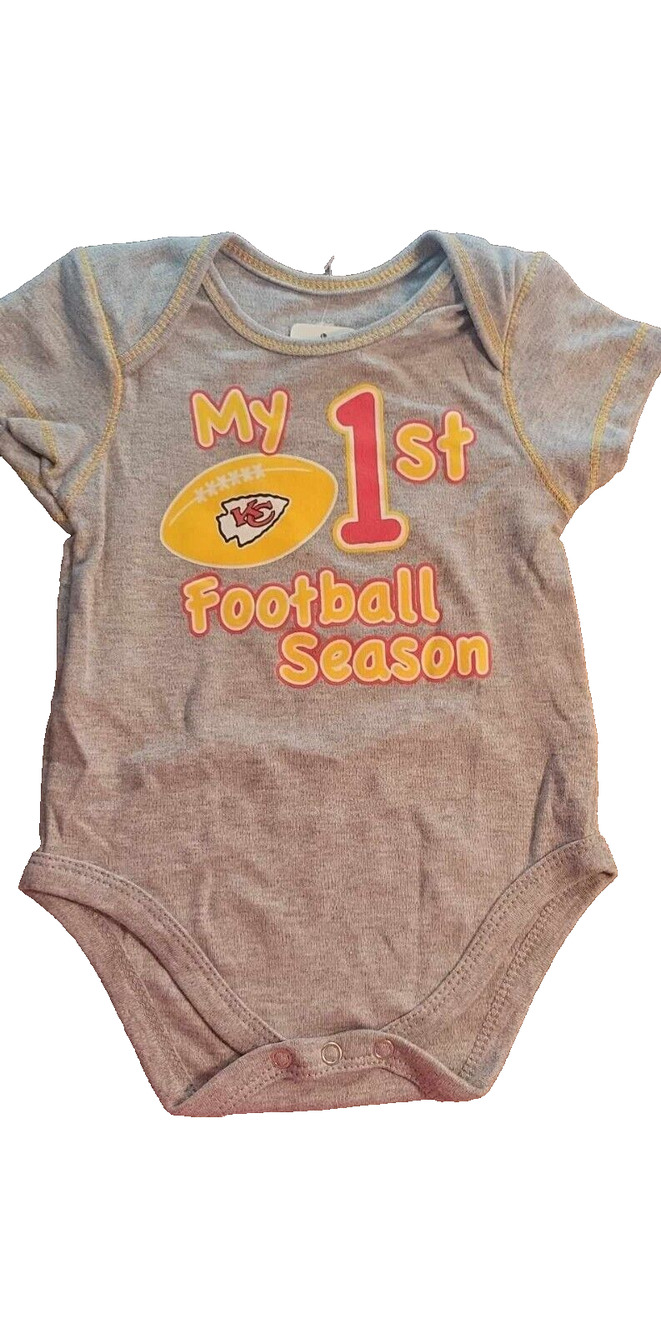Kansas City Chiefs 12 Month one Piece NWT